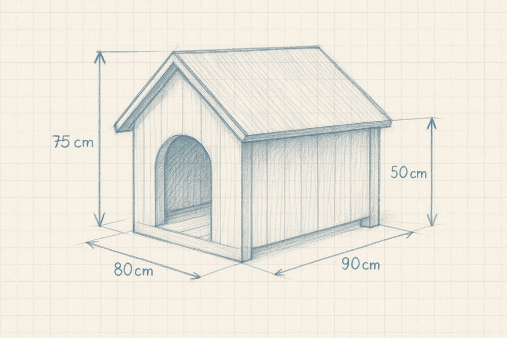 buda dla psa - projekt wstępny
