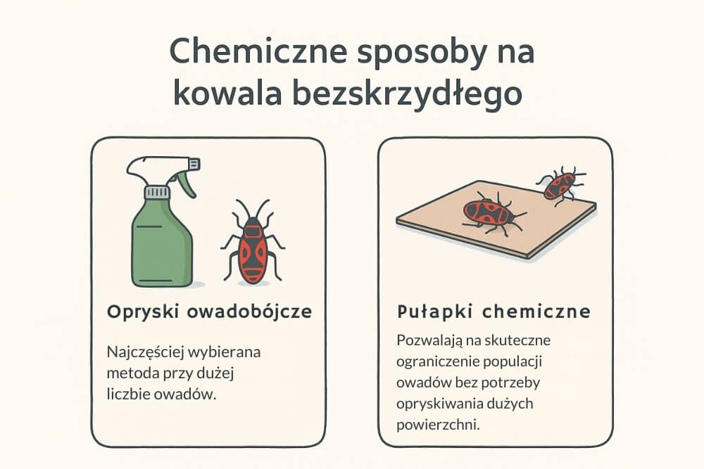 kowal bezskrzydły – jak się ich pozbyć za pomocą chemicznych metod kowal bezskrzydły – jak się ich pozbyć chemicznymi metodami