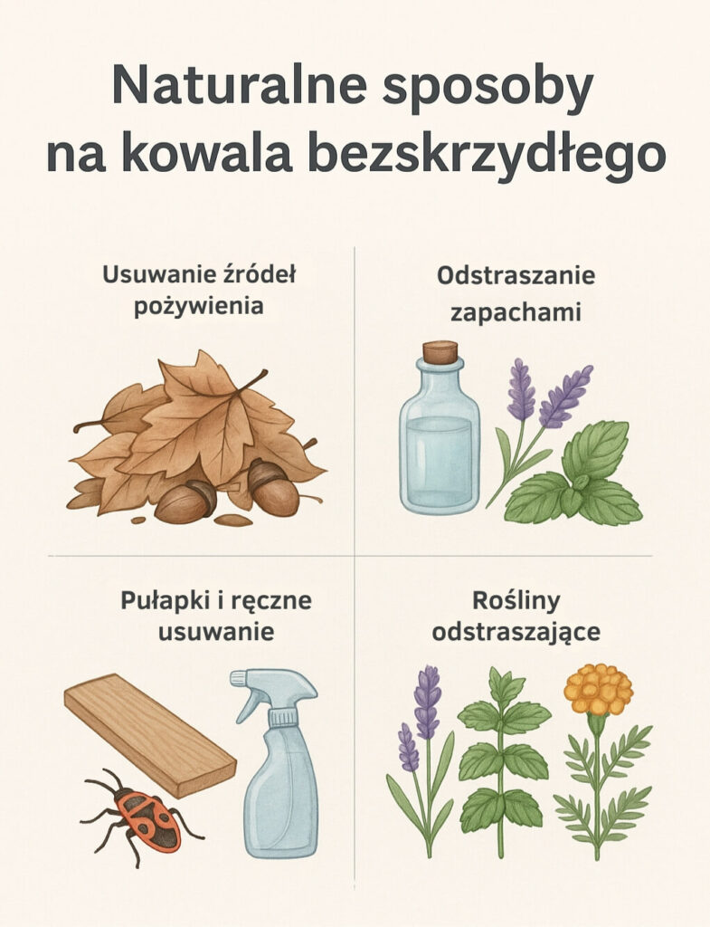 kowal bezskrzydły – jak się ich pozbyć za pomocą naturalnych metod kowal bezskrzydły – jak się ich pozbyć naturalnymi metodami