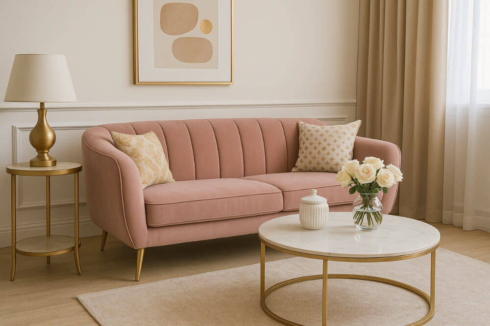 piękny salon glamour