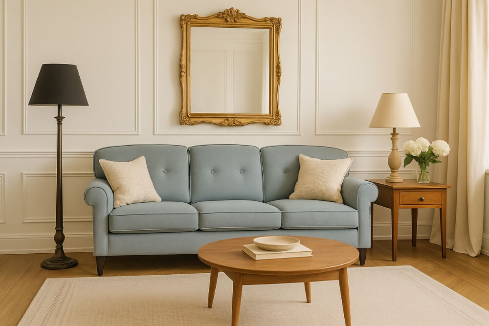 modern classic - piękny salon