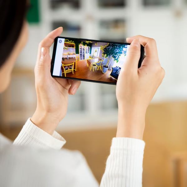 projektowanie w Palette CAD na telefonie 