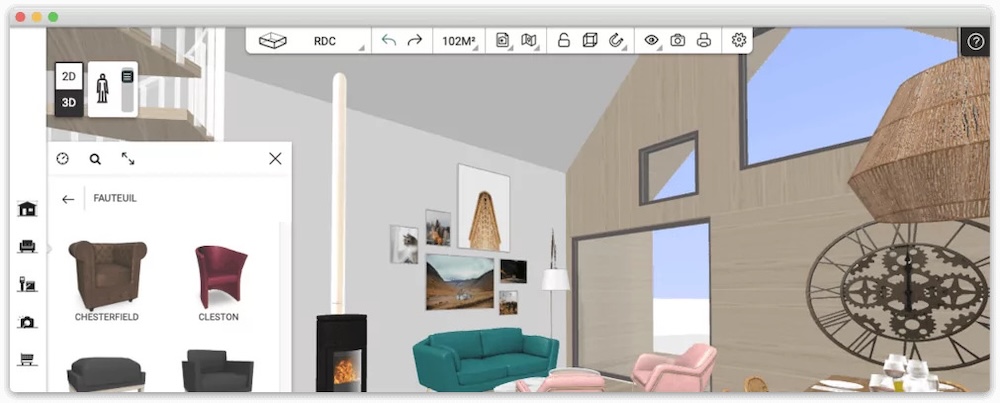 program do urządzania wnętrza w 3D