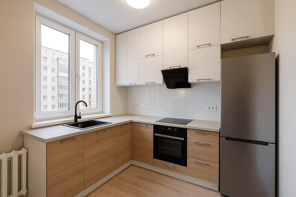 Kuchnia w bloku projektowana na wymiar