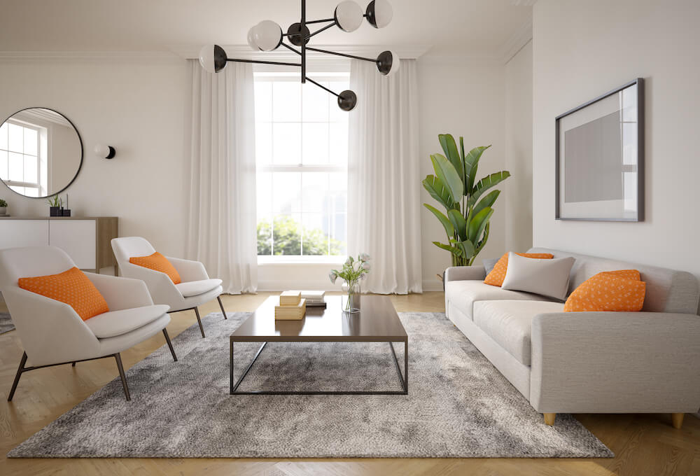 Zasada 60-30-10 w aranżacji wnętrz