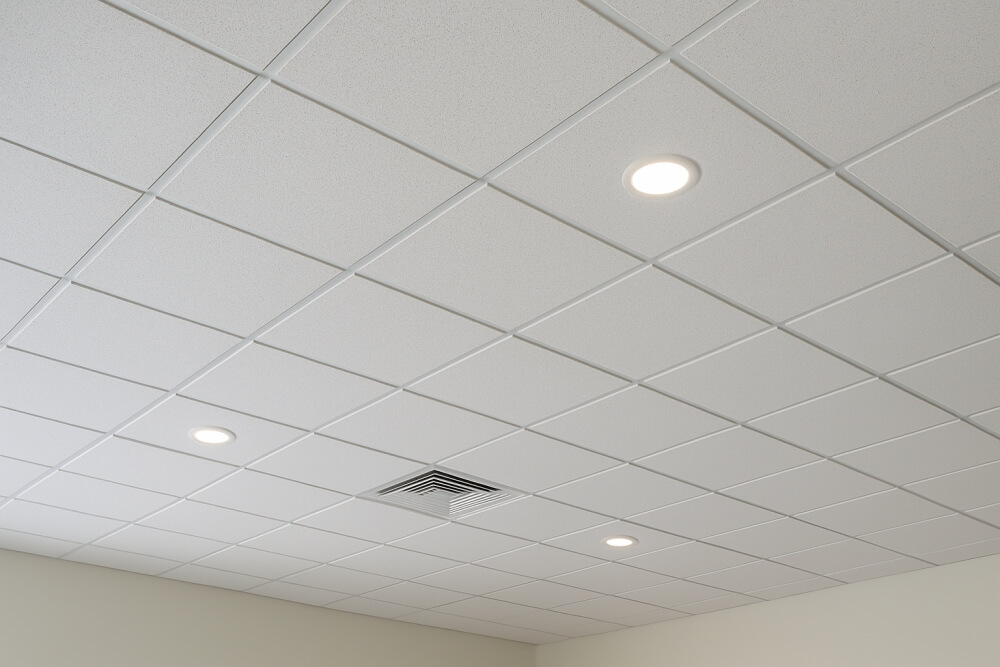 sufit podwieszany - cena na przykładzie sufitu kasetonowego