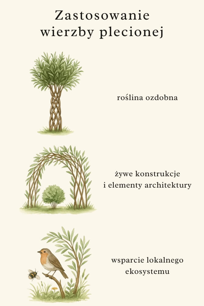 wierzba pleciona - zastosowanie