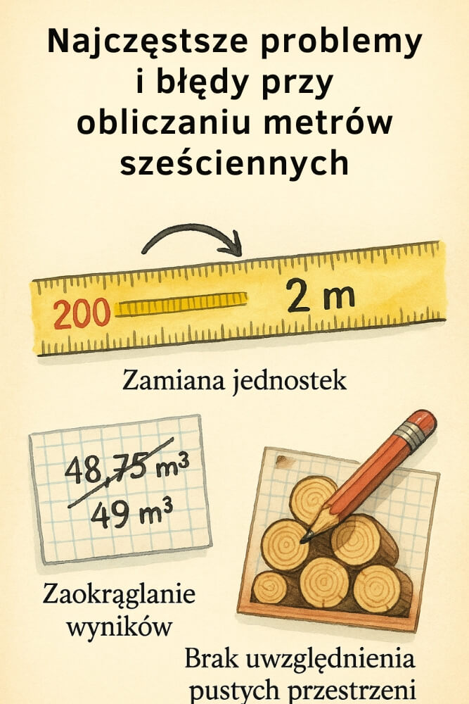 błędy powtarzające się przy obliczaniu metrów sześciennych błędy przy obliczaniu metrów sześciennych