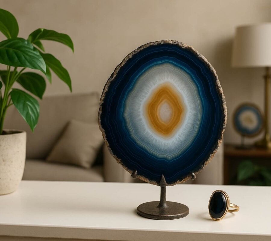 Agat – właściwości magiczne i jego rola w aranżacji wnętrz