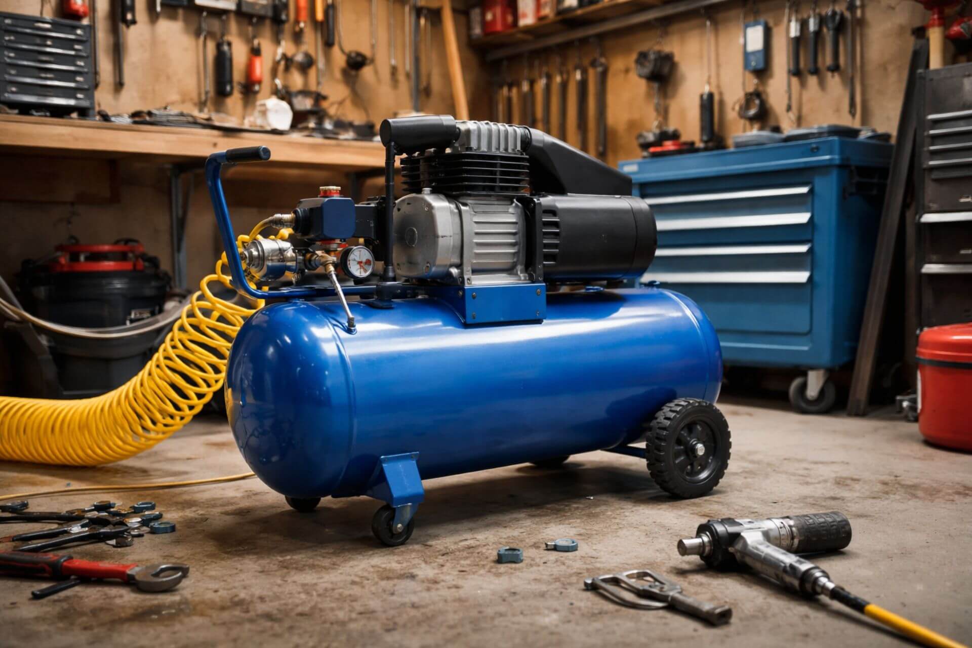 Jaki kompresor do domu wybrać? Poradnik dla majsterkowiczów