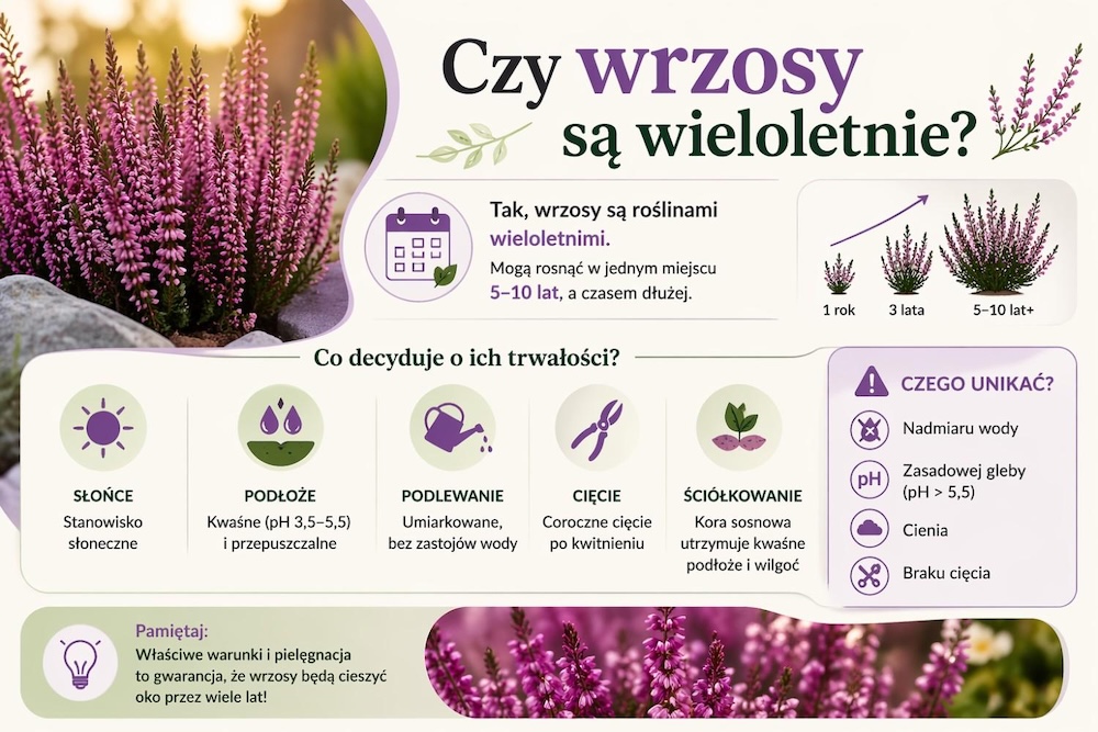 czy wrzosy są wieloletnie - infografika 