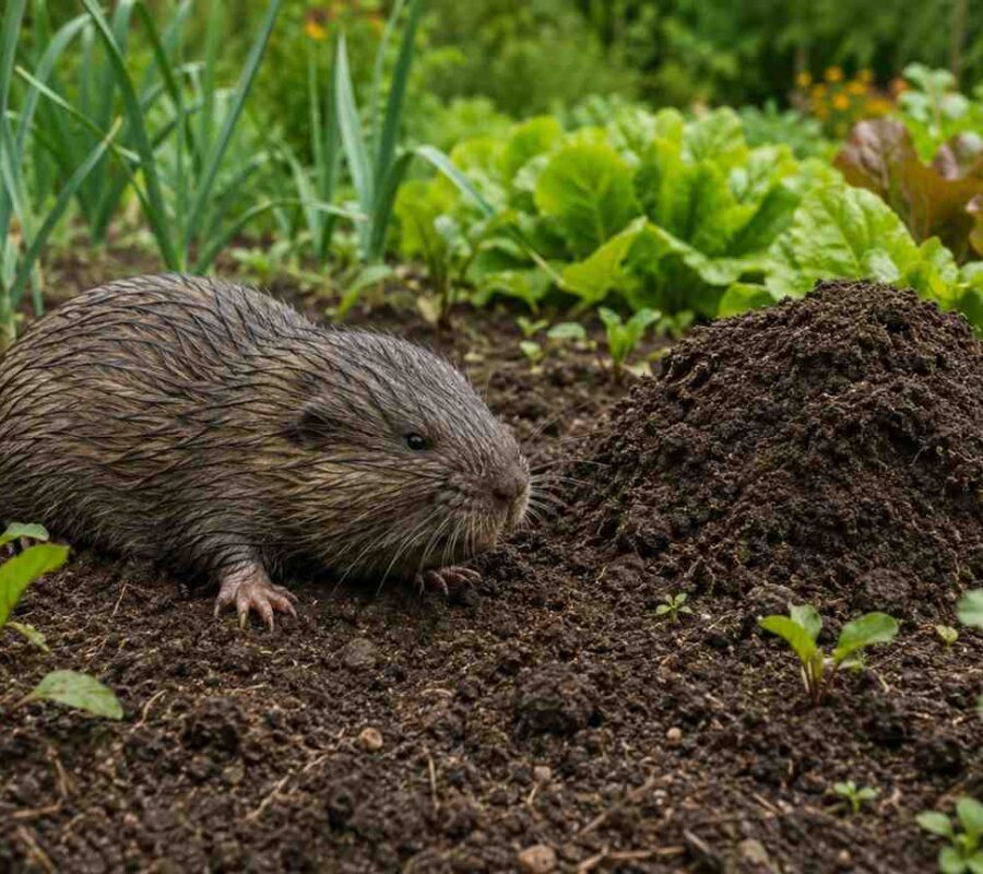 Karczownik ziemnowodny – wygląd, żerowanie, zwalczanie. Przewodnik