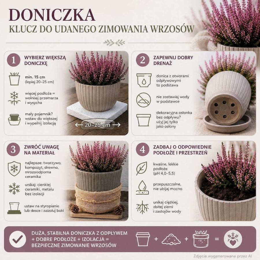 dobra doniczka do przezimowania wrzosa w jakiej doniczce przezimować wrzosy