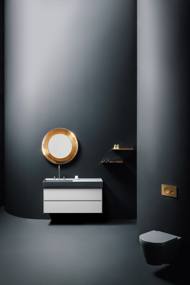 szara minimalistyczna toaleta minimalistyczne wc