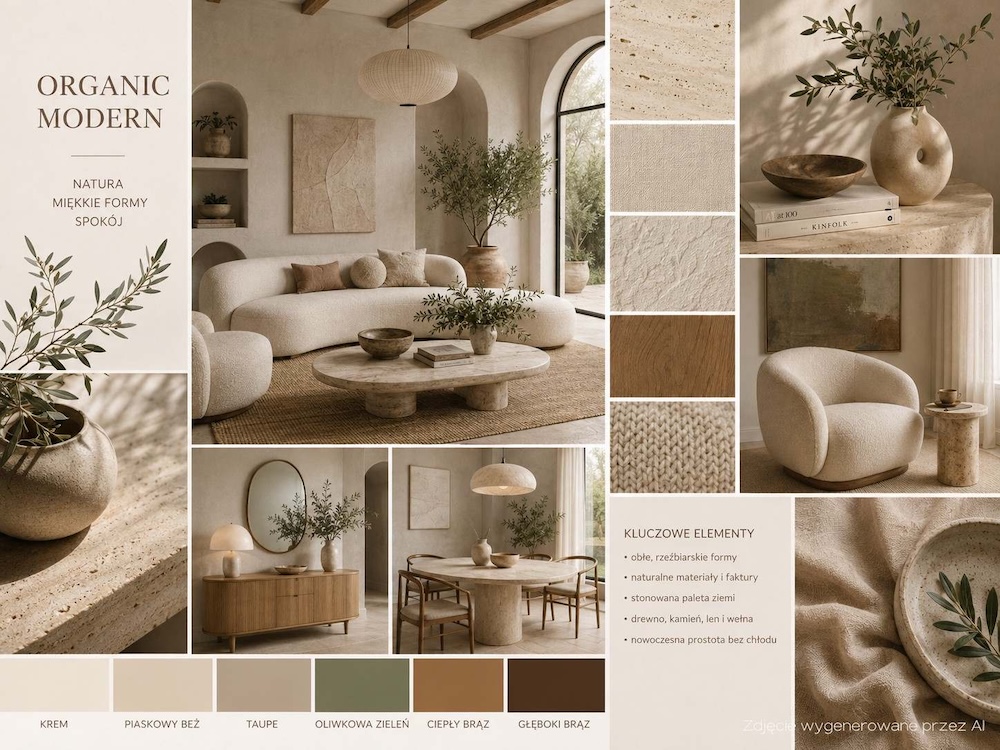 estetyka organic modern 
