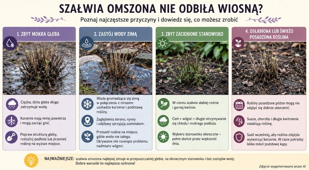 szałwia omszona - czy jest wieloletnia i odbije się po zimie szałwia omszona - czy jest wieloletnia i przetrwa zimę